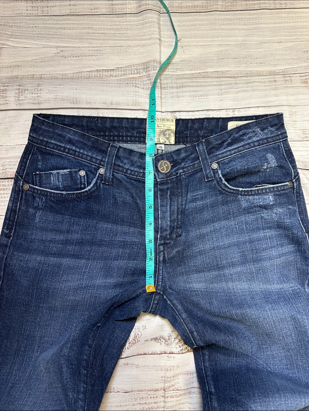 Dylan George Alexandrea Flare Jeans Size 28 - Picture 9 of 15